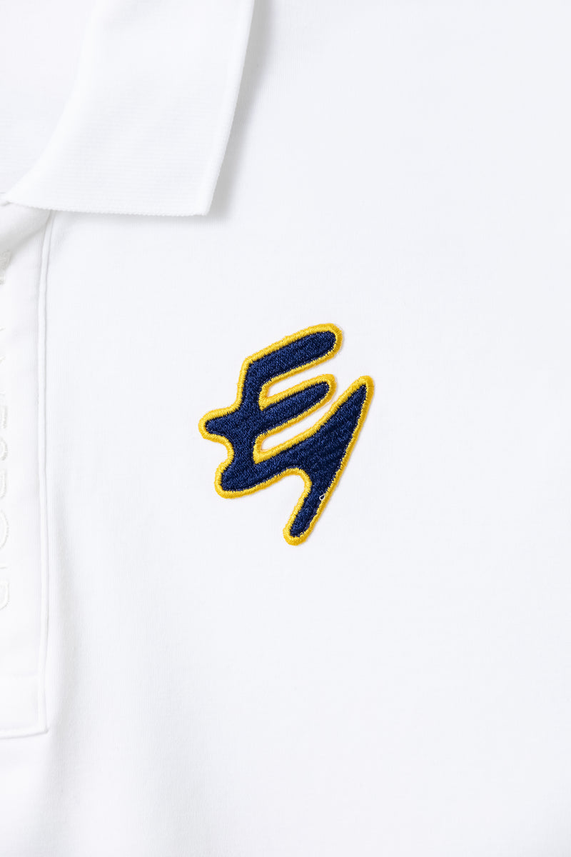 ポロシャツ Navy logo