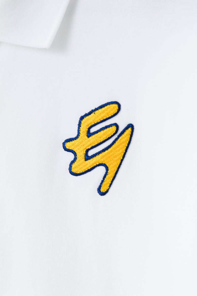 ポロシャツ Yellow logo